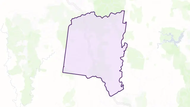 Kingaham Area Boundary Map