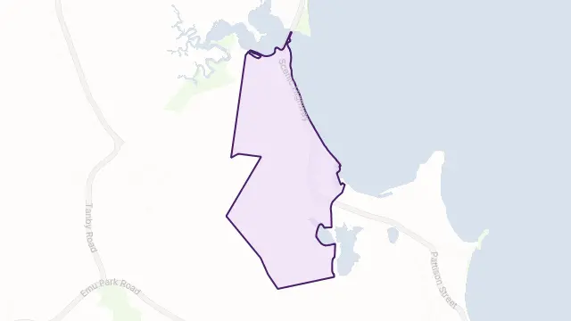 Kinka Beach Area Boundary Map