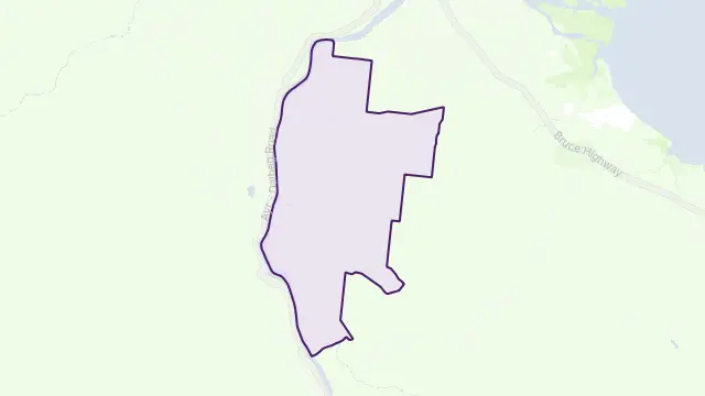 Kirknie Area Boundary Map