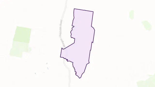 Kitoba Area Boundary Map