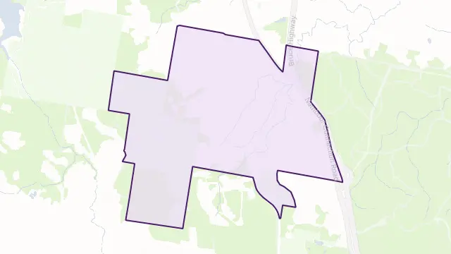 Kulangoor Area Boundary Map
