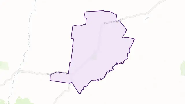 Kumbia Area Boundary Map