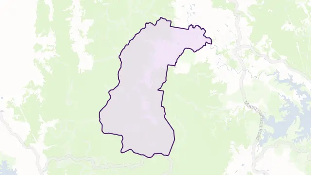 Laceys Creek Area Boundary Map