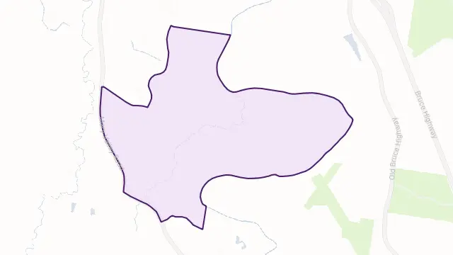 Lagoon Pocket Area Boundary Map