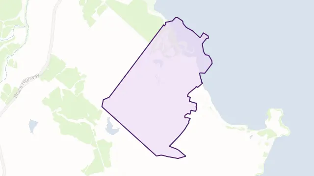 Laguna Quays Area Boundary Map