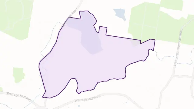 Lake Clarendon Area Boundary Map