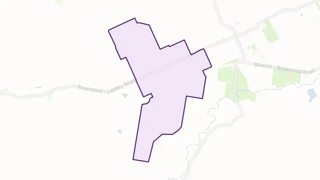 Lanefield Area Boundary Map