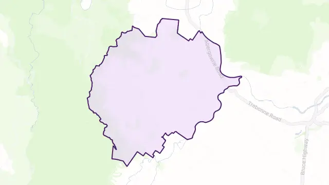 Lannercost Area Boundary Map