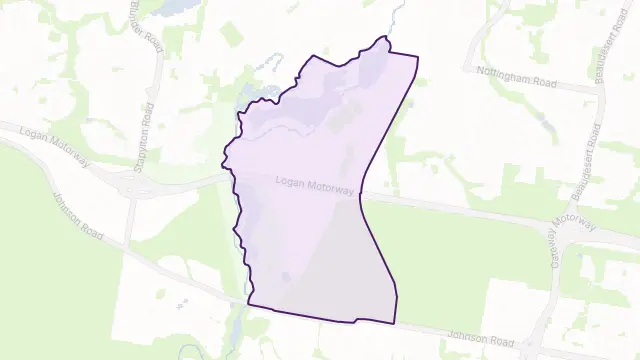 Larapinta Area Boundary Map