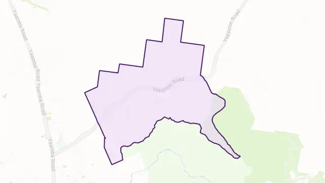 Limestone Creek Area Boundary Map