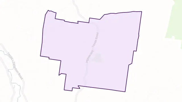 Limevale Area Boundary Map
