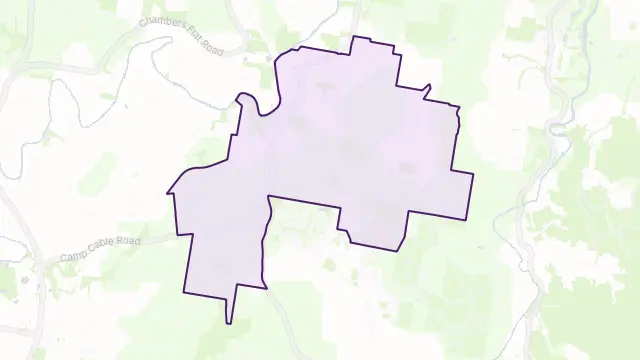 Logan Village Area Boundary Map