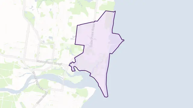 Mackay Harbour Area Boundary Map