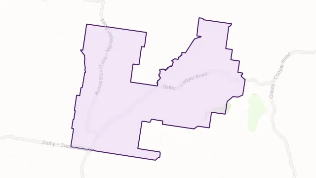 Maclagan Area Boundary Map