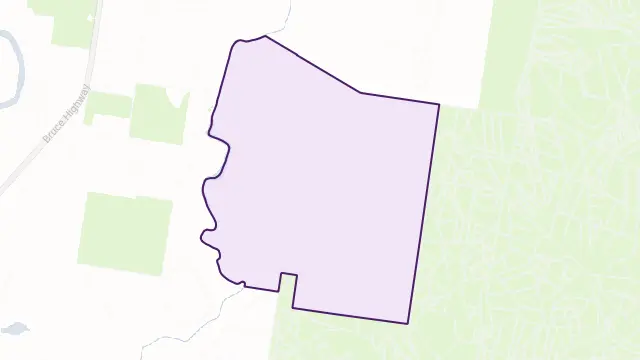 Magnolia Area Boundary Map