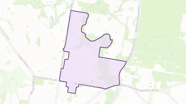 Mansfield Area Boundary Map