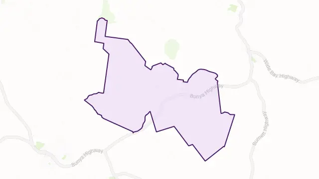 Manyung Area Boundary Map