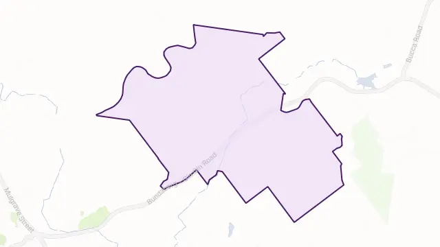 Maroondan Area Boundary Map