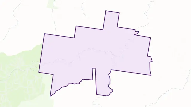 Marys Creek Area Boundary Map