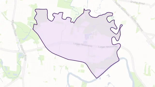 Meadowbrook Area Boundary Map