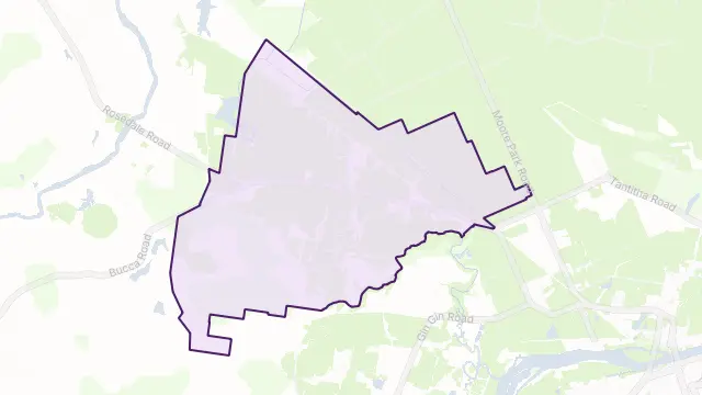 Meadowvale Area Boundary Map