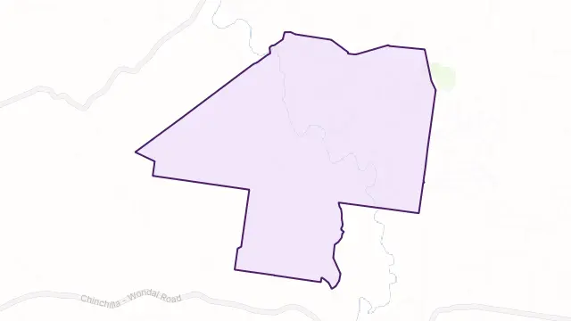 Melrose Area Boundary Map