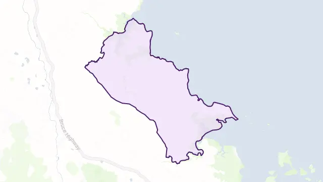 Mentmore Area Boundary Map