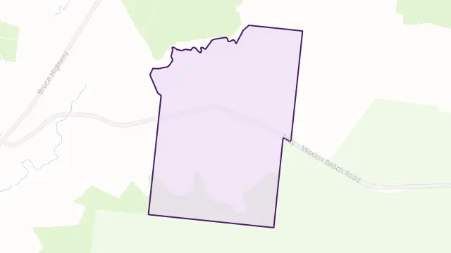 Merryburn Area Boundary Map