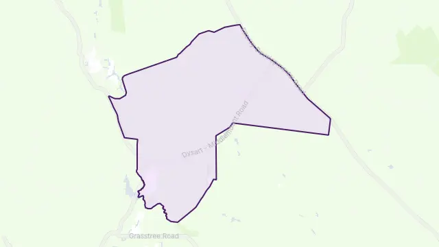 Middlemount Area Boundary Map