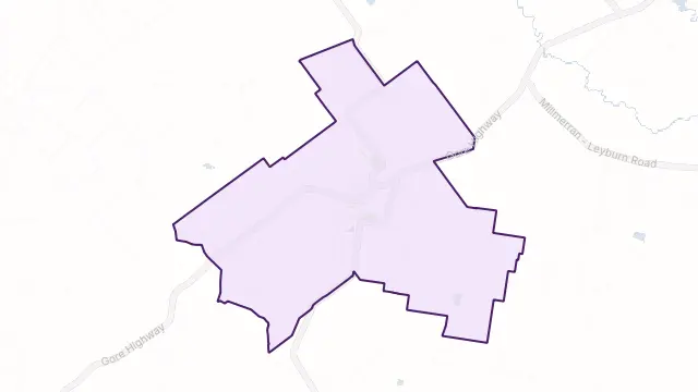 Millmerran Area Boundary Map