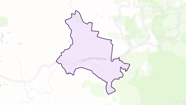 Millstream Area Boundary Map