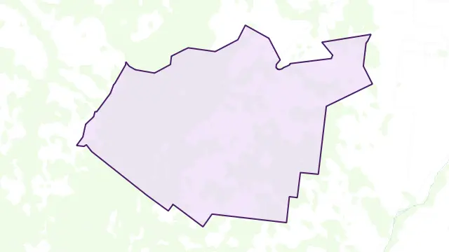 Minnie Downs Area Boundary Map