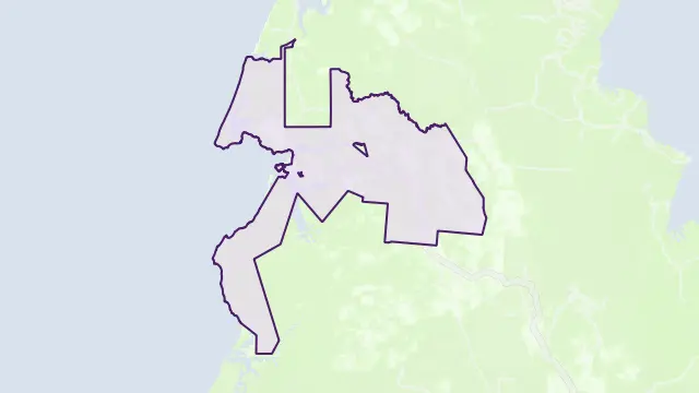Mission River Area Boundary Map