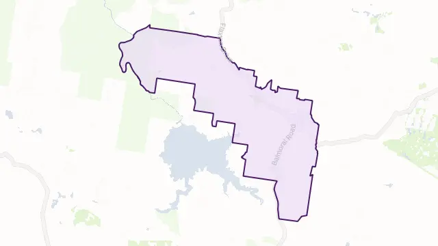 Montville Area Boundary Map