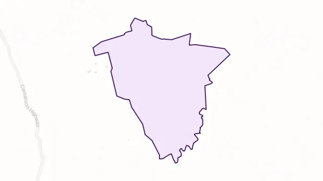 Mooga Area Boundary Map