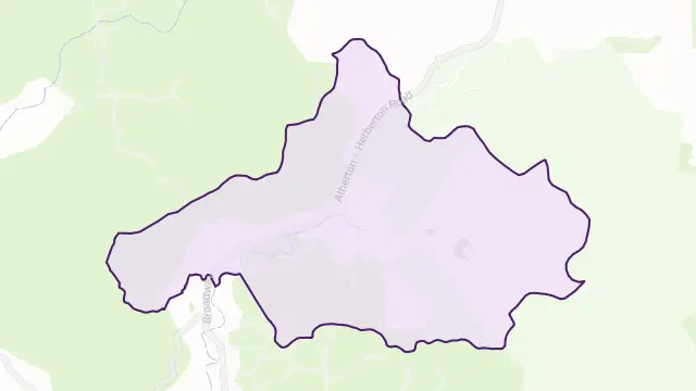 Moomin Area Boundary Map