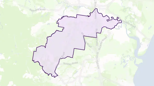 Morayfield Area Boundary Map