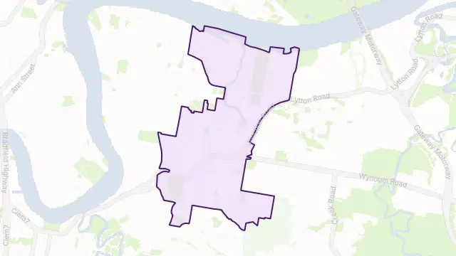 Morningside Area Boundary Map