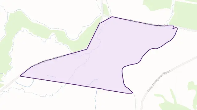 Morwincha Area Boundary Map