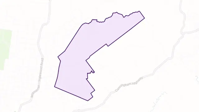 Mosquito Creek Area Boundary Map