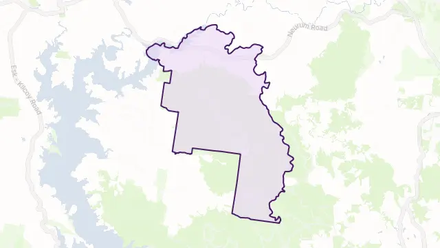 Mount Archer Area Boundary Map