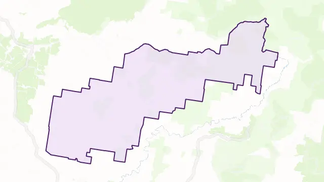 Mount Colliery Area Boundary Map
