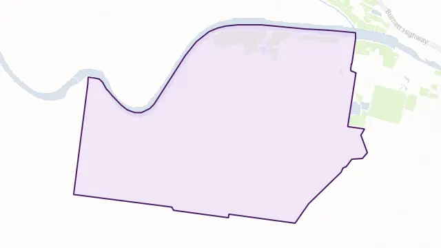 Mount Debateable Area Boundary Map