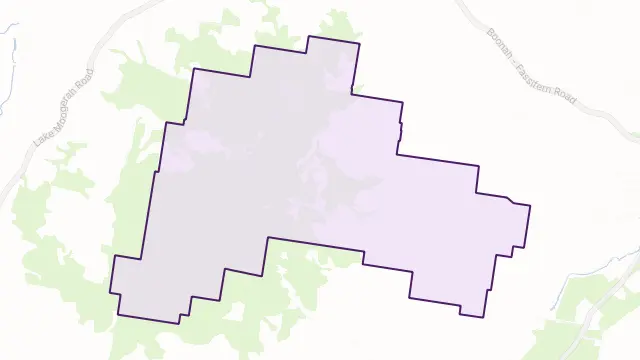 Mount French Area Boundary Map