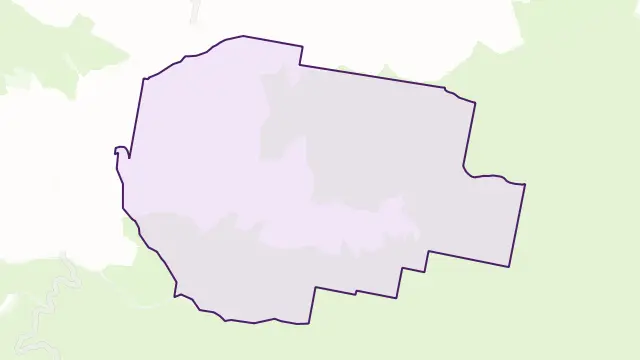 Mount Gipps Area Boundary Map