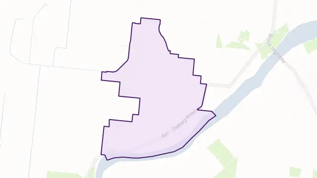 Mount Kelly Area Boundary Map