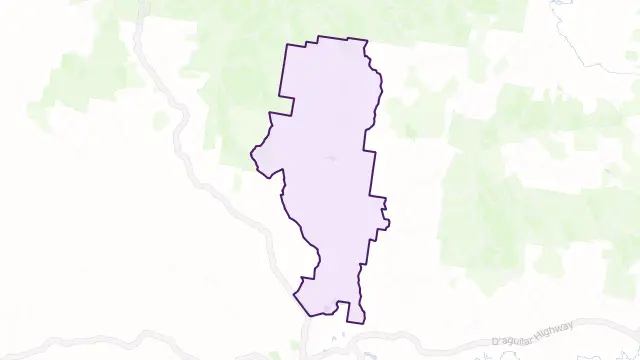 Mount Kilcoy Area Boundary Map