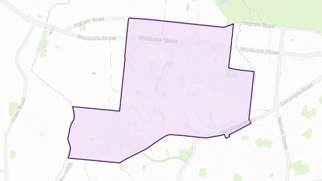 Mount Louisa Area Boundary Map