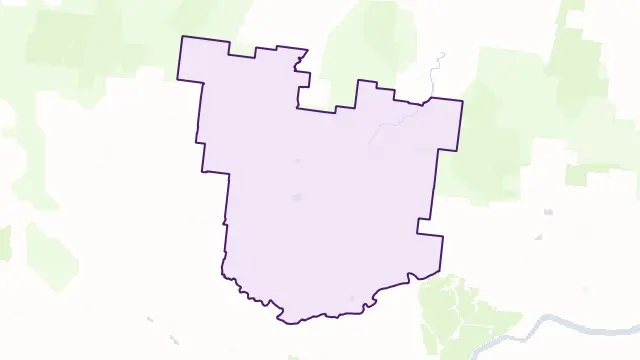 Mount Martin Area Boundary Map