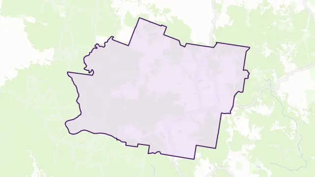 Mount Mee Area Boundary Map